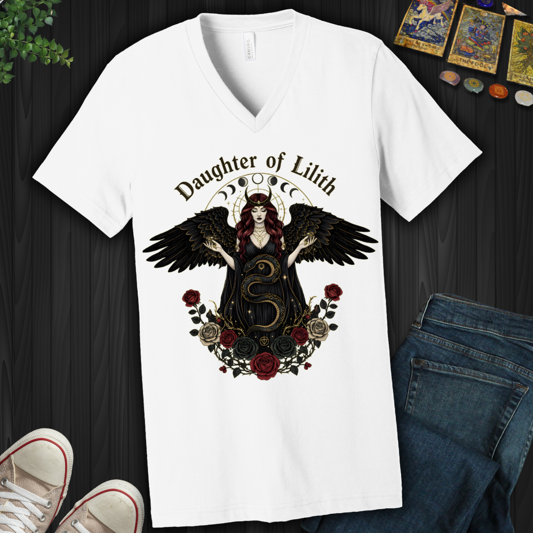 Daughter of Lilith V-Neck Tee