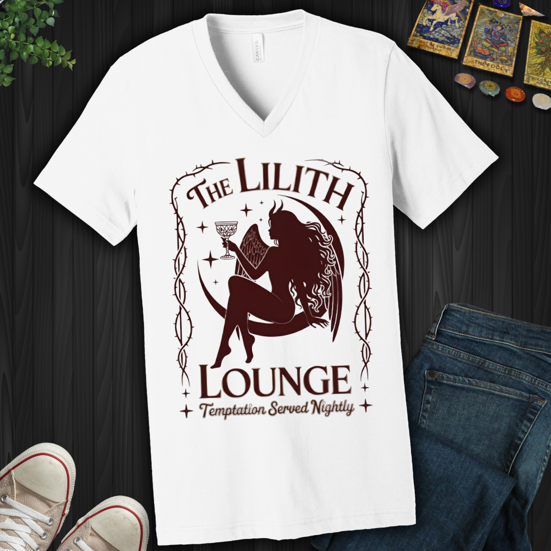 The Lilith Lounge V-Neck Tee