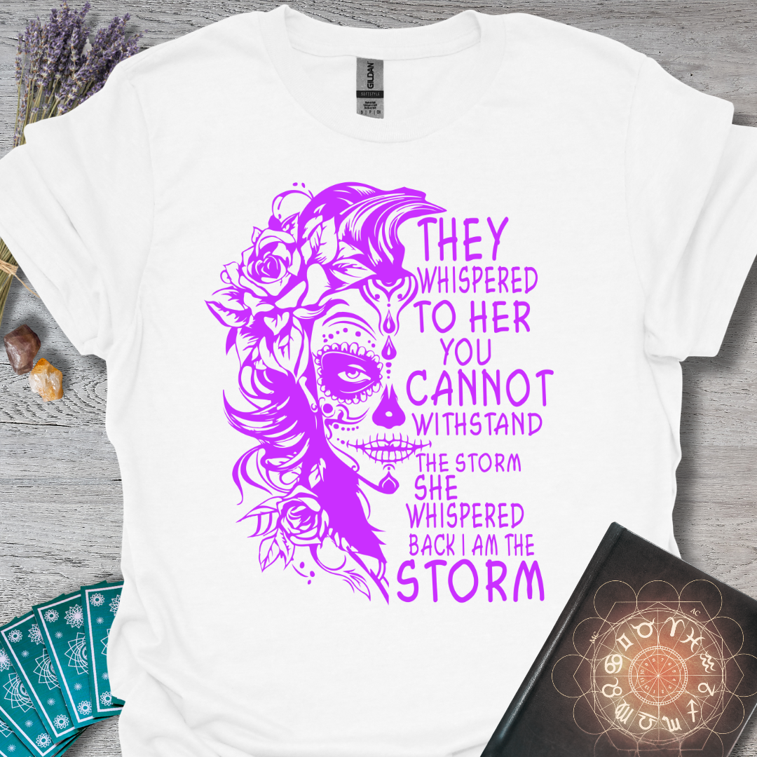 I Am The Storm -(purple)T-Shirt