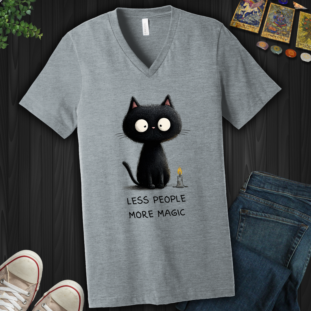 Hexed For Peace & Quiet V-Neck Tee