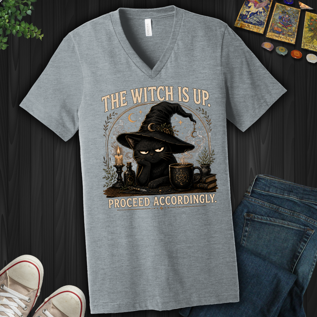The Witch Is Up- V-Neck