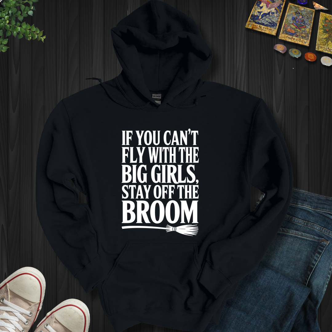 Fly With The Big Girls Hooded Sweatshirt