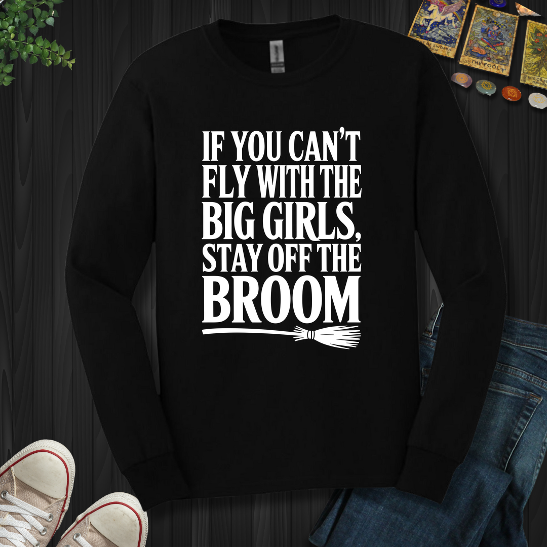 Fly With The Big Girls Long Sleeve Tee