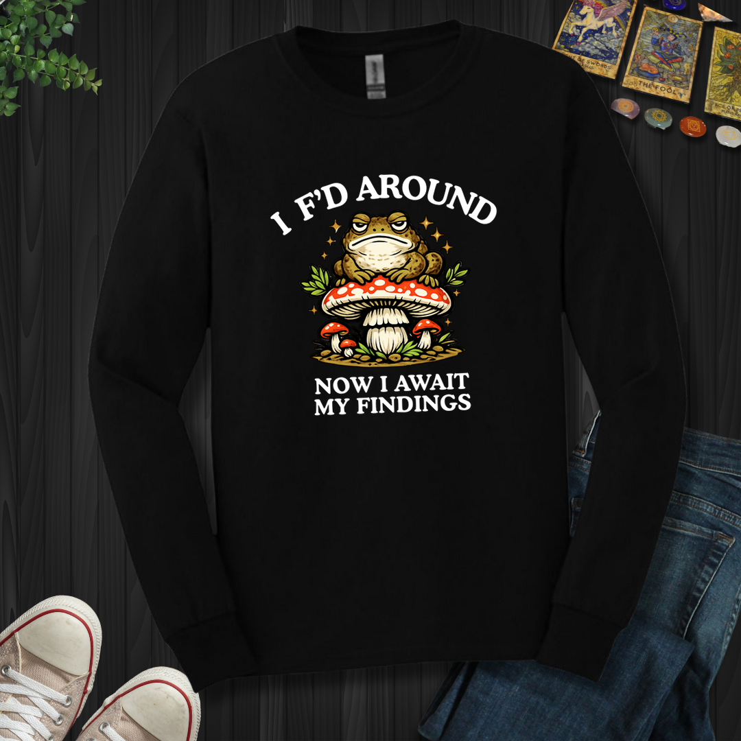 Await My Findings- Long Sleeve