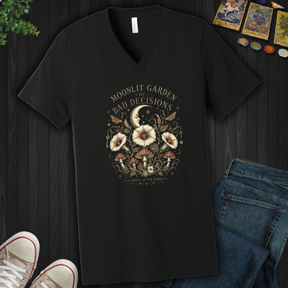 Moonlit Garden- V-Neck