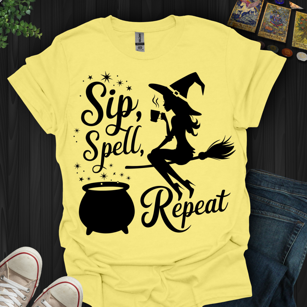 Sip, Spell, Repeat T-Shirt