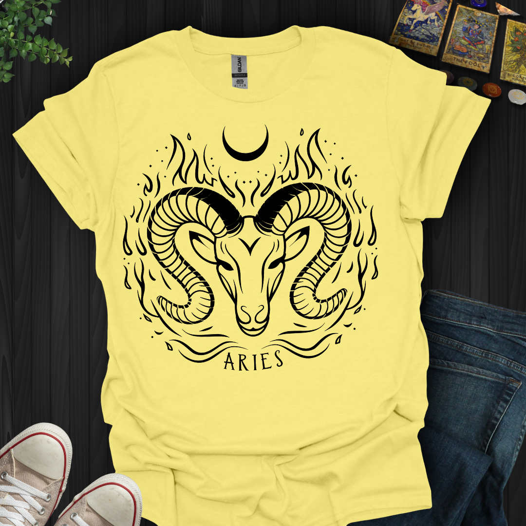Fiery Aries Vibes T-Shirt