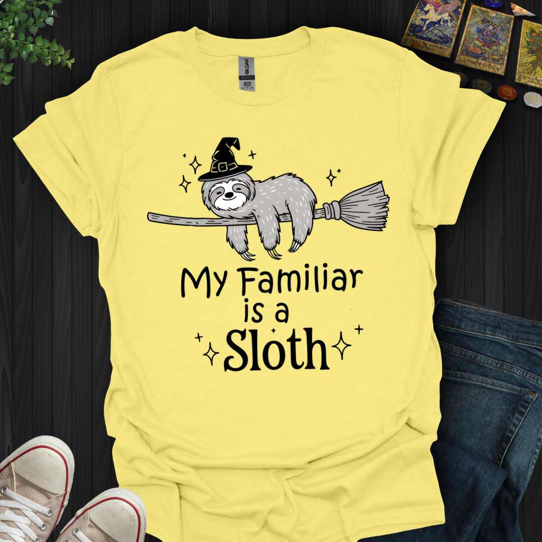 My Familiar Is A Sloth T-Shirt
