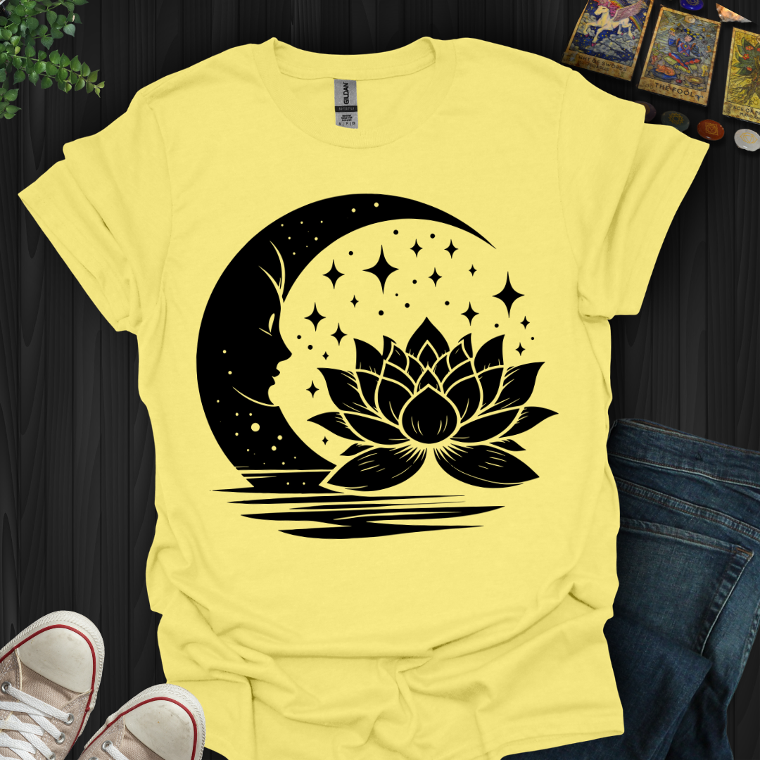 Water Lotus Moon T-Shirt