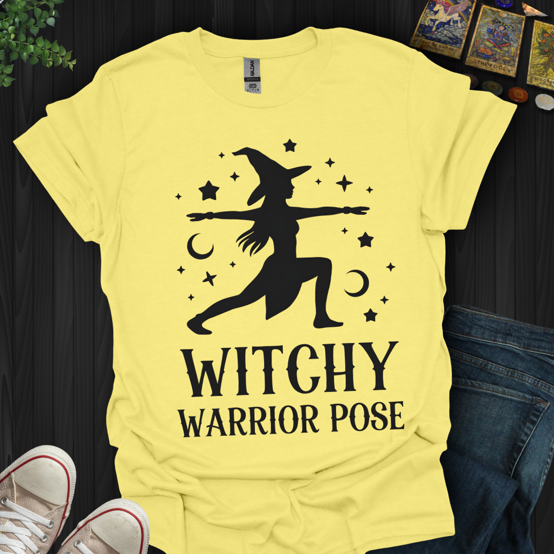 Witchy Warrior Pose T-Shirt
