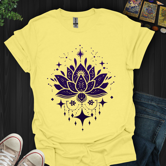 Blue Lotus Mandala T-Shirt