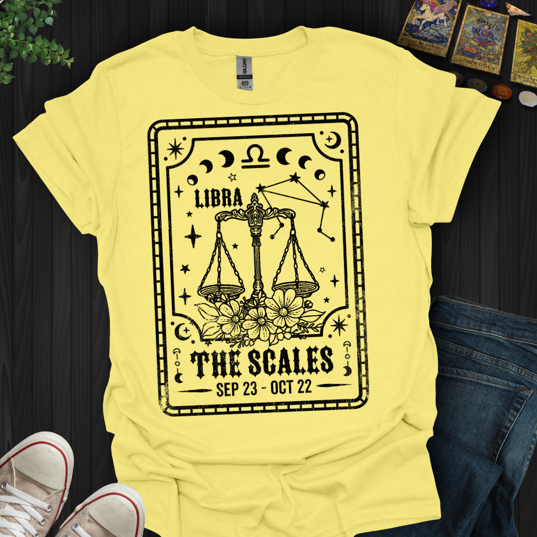 Libra: The Cosmic Balancer T-Shirt