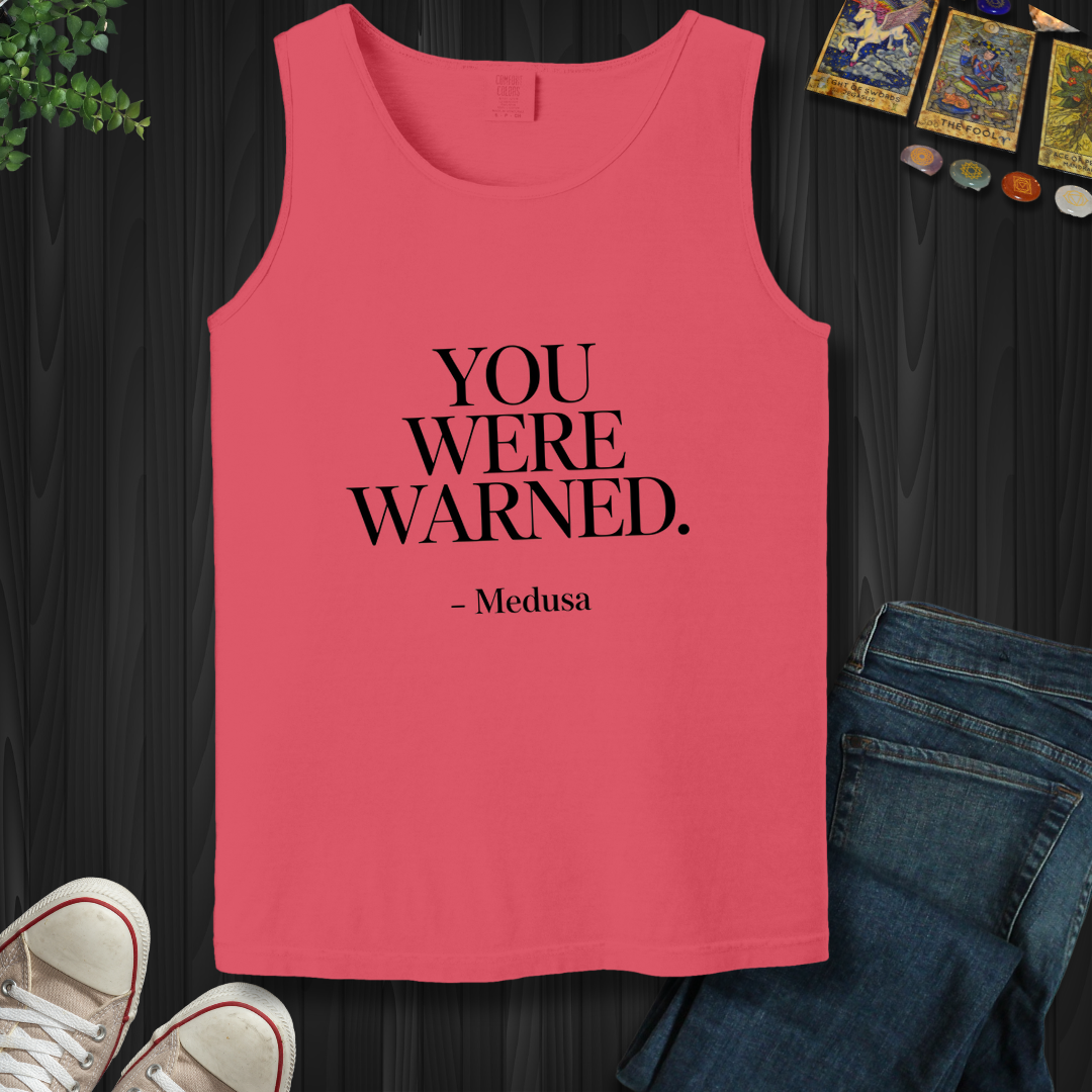 You Were Warned Tank Top