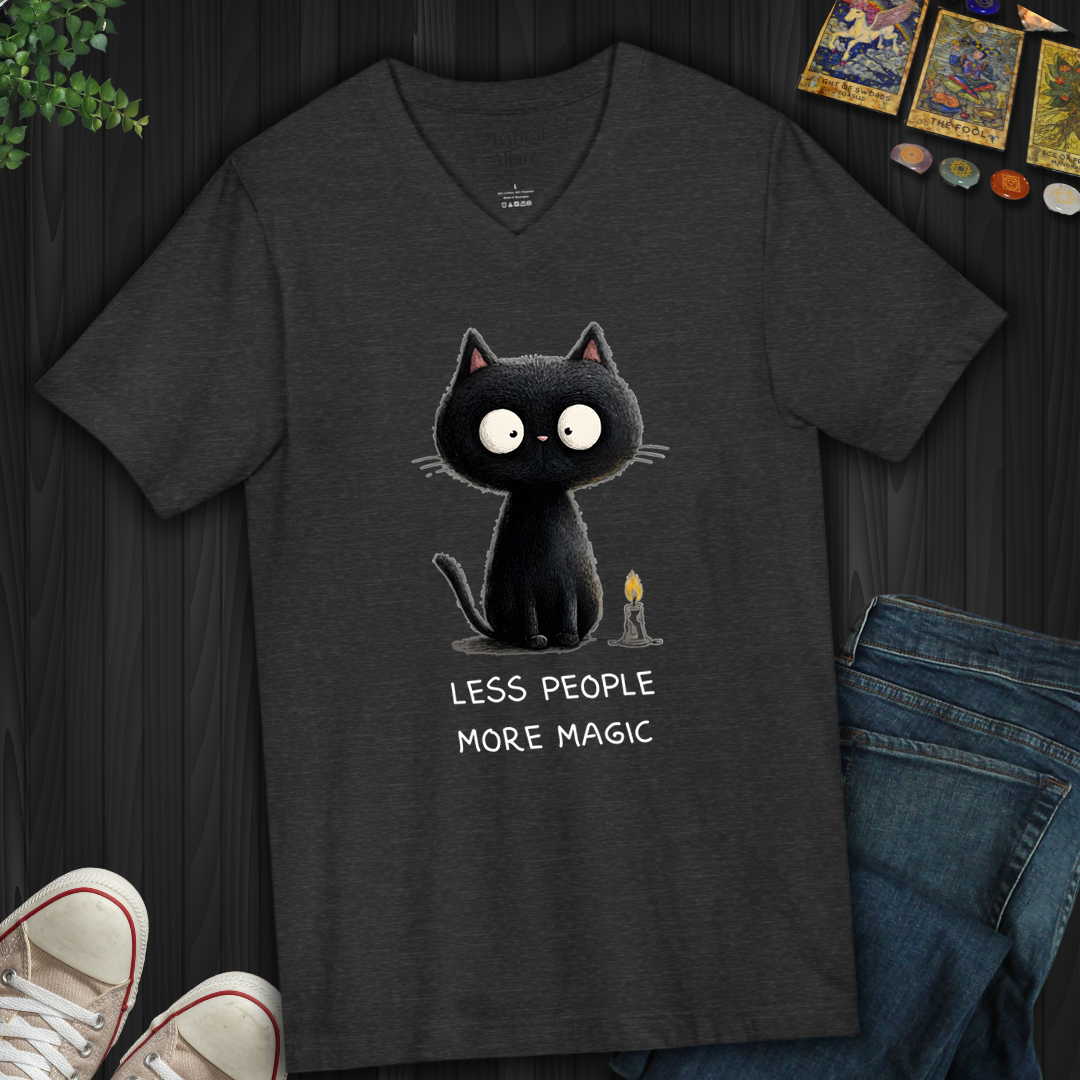 Hexed For Peace & Quiet V-Neck Tee