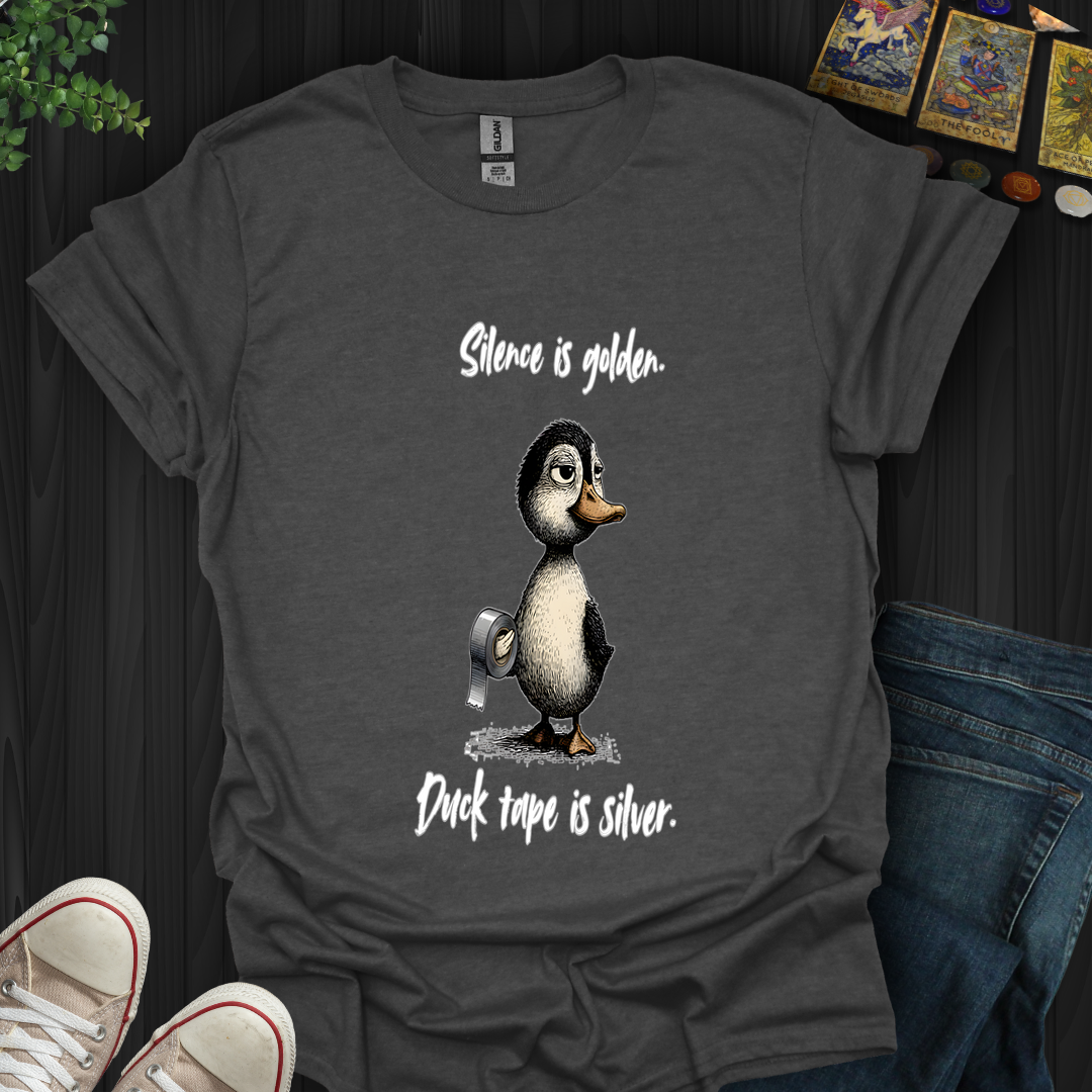 Silence Is Golden T-Shirt New