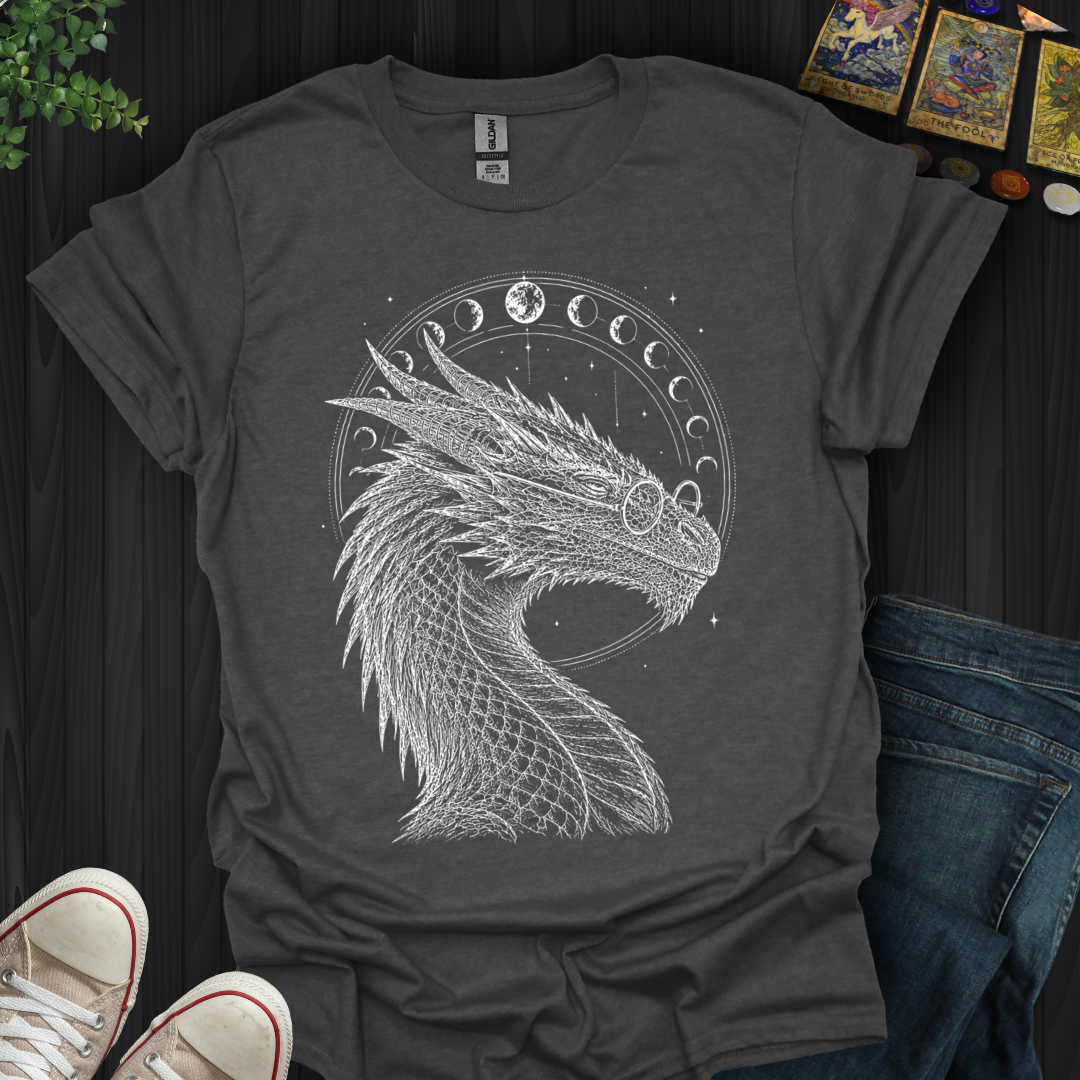 Moon Phase Dragon - T-Shirt