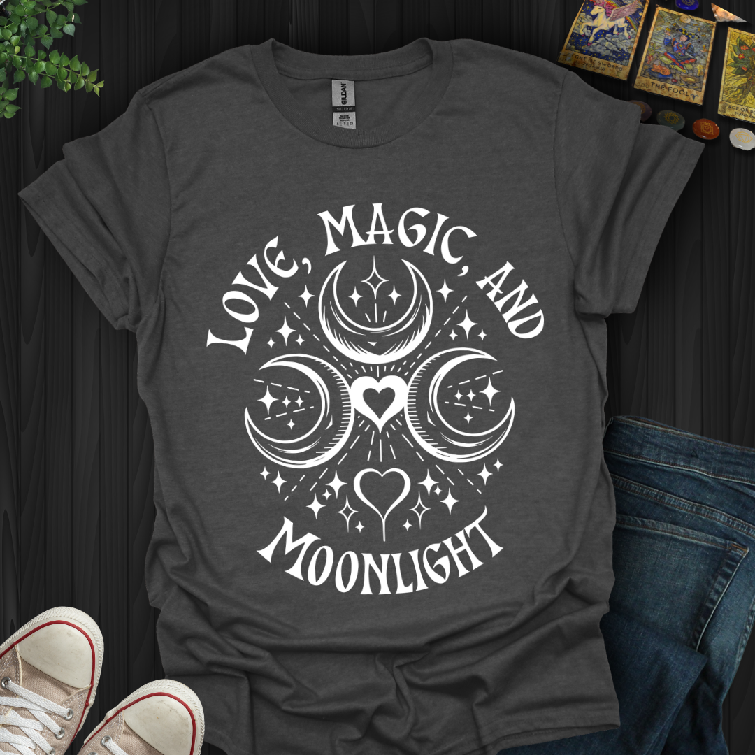 Love, Magic, and Moonlight T-Shirt