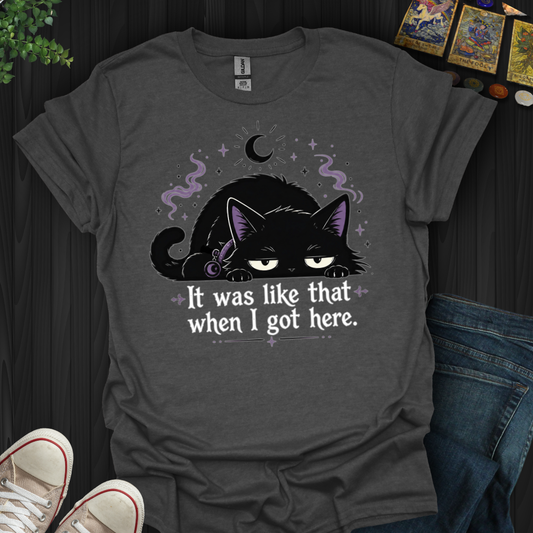 It Was Like That When I Got Here T-Shirt
