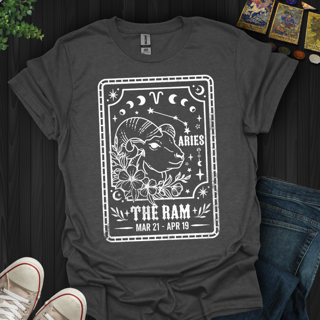 Aries: The Cosmic Firestarter T-Shirt