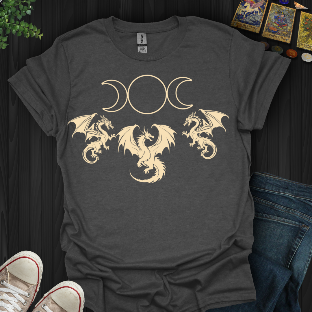 Triple Moon Dragon T-Shirt