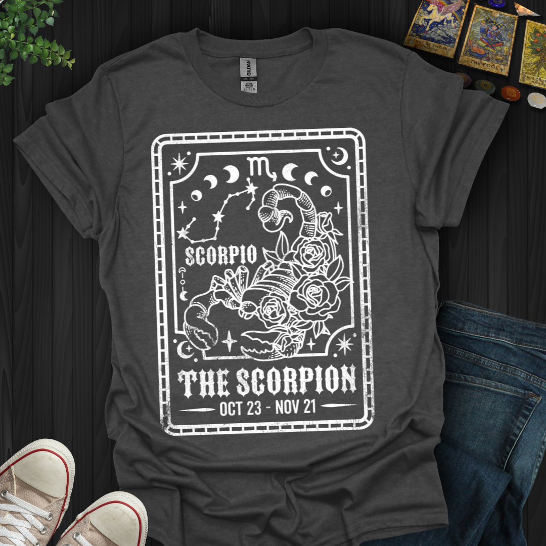Scorpio: The Rose & The Sting T-Shirt