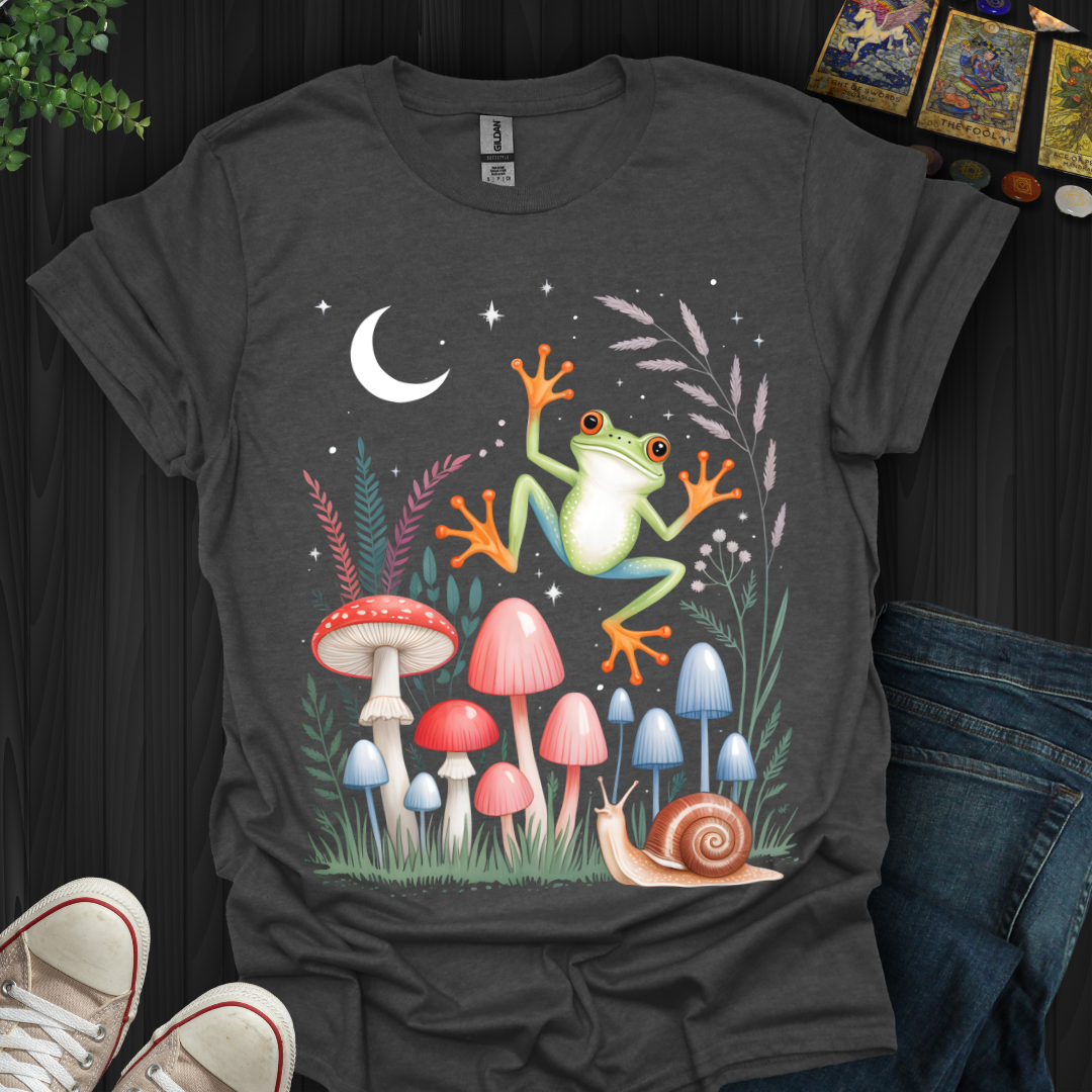 Frogs, Fungi & Good Vibes T-Shirt