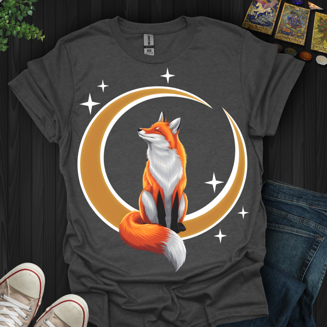 Celestial Fox Charm T-Shirt