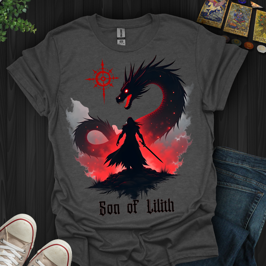 Son of Lilith – Shadowborn Warrior T-Shirt