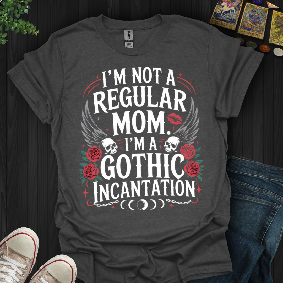 Gothic Incantation Mom T-Shirt