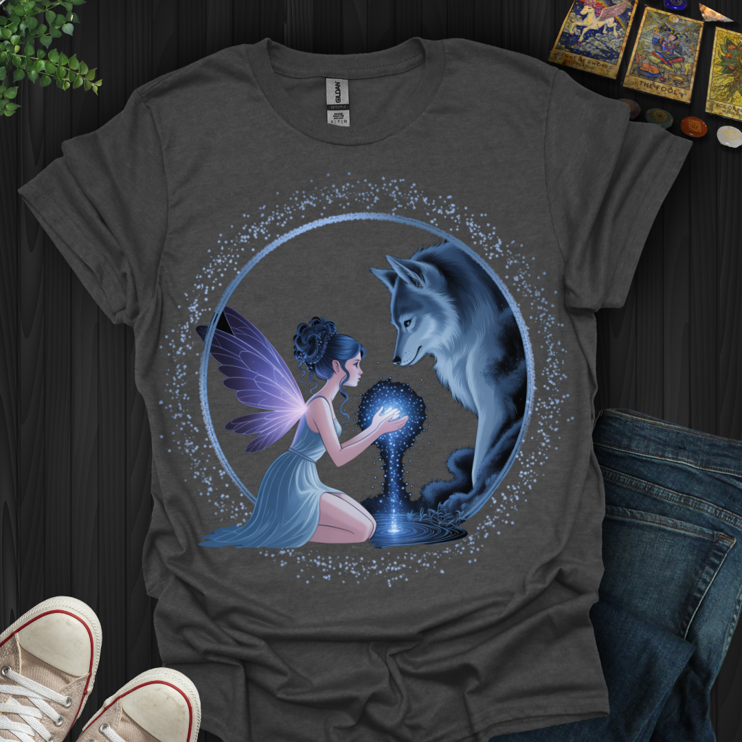 Fairy And Wolf T-Shirt