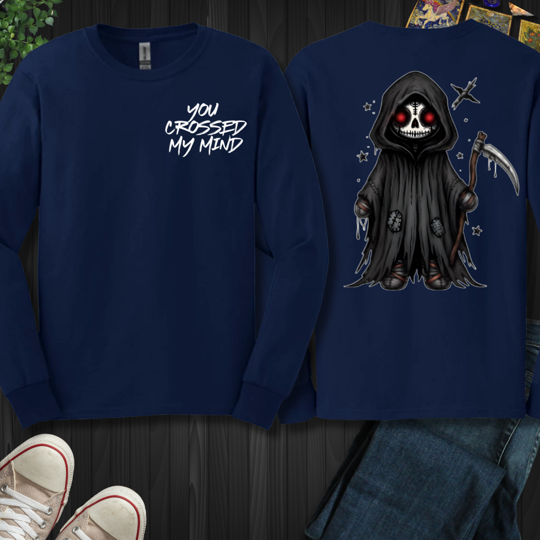 You Crossed My Mind Long Sleeve Tee