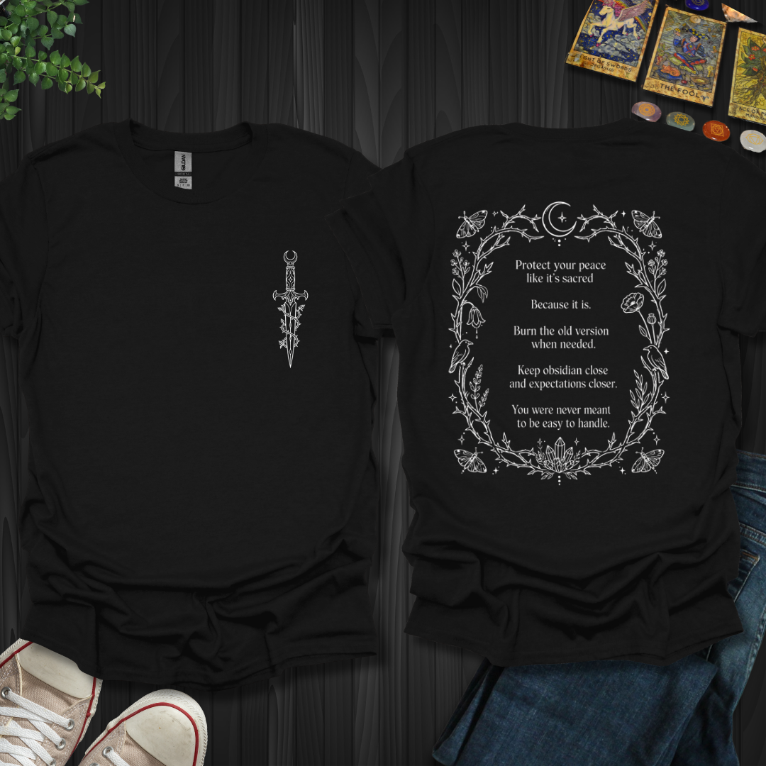 Protect Your Peace Front and Back T-Shirt