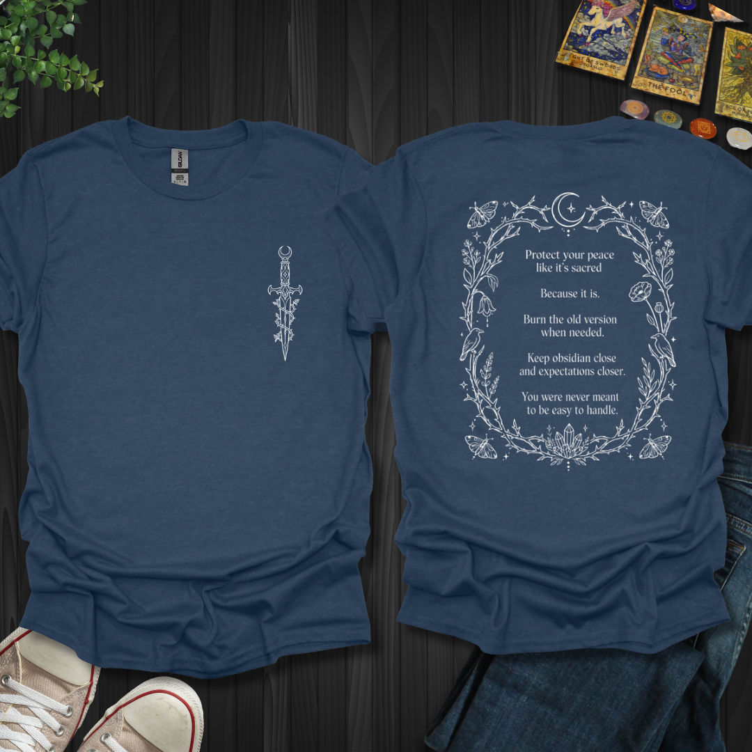 Protect Your Peace Front and Back T-Shirt