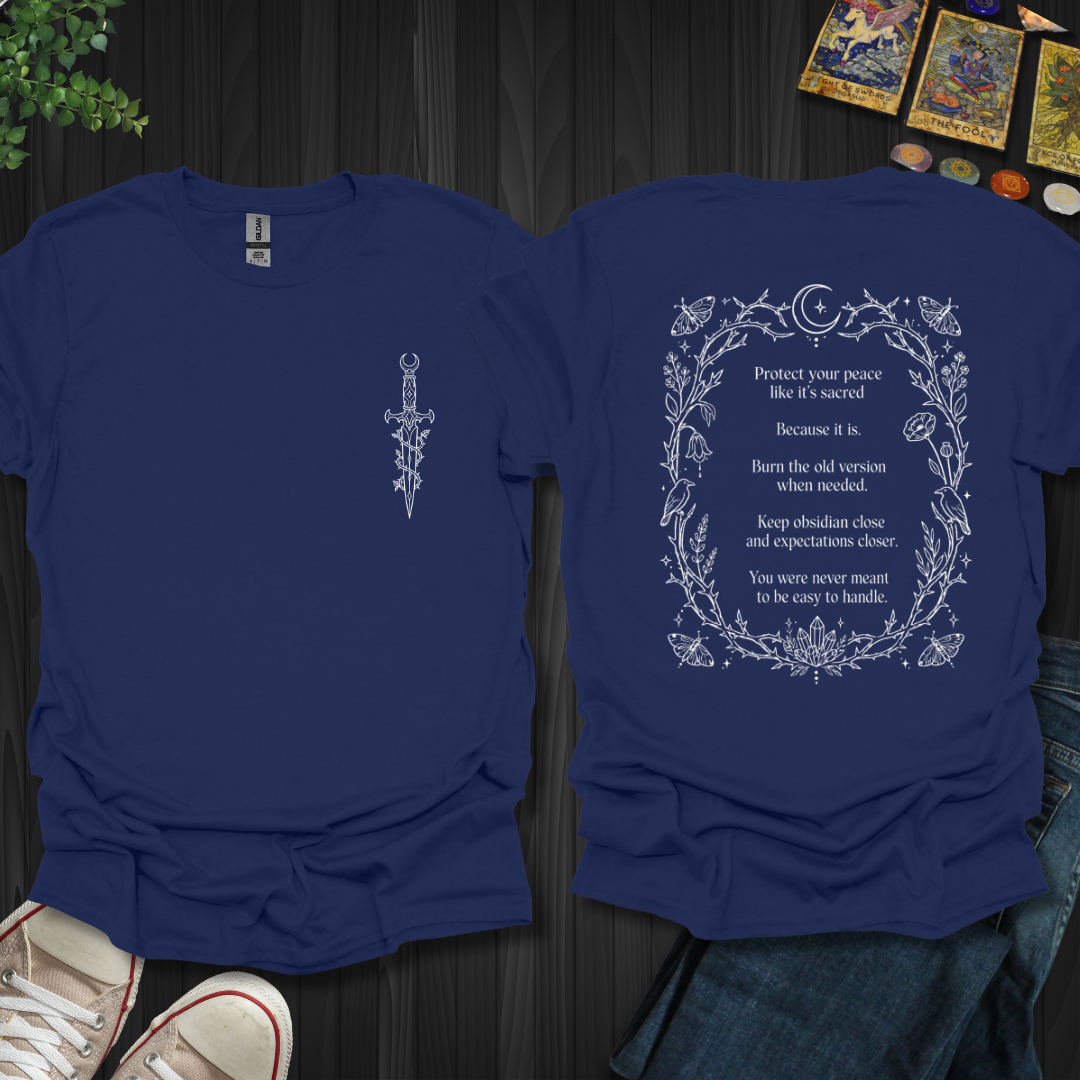 Protect Your Peace Front and Back T-Shirt