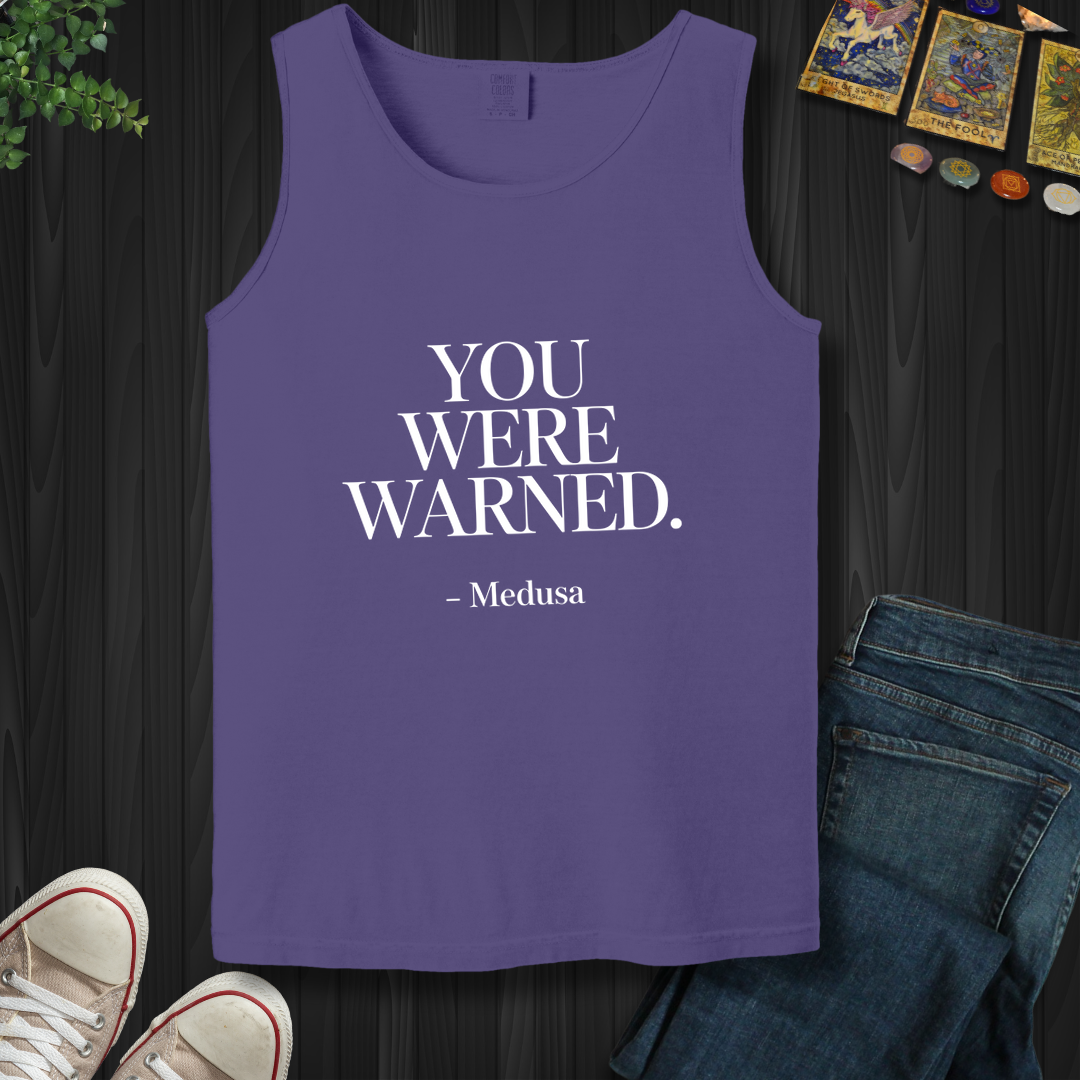 You Were Warned Tank Top