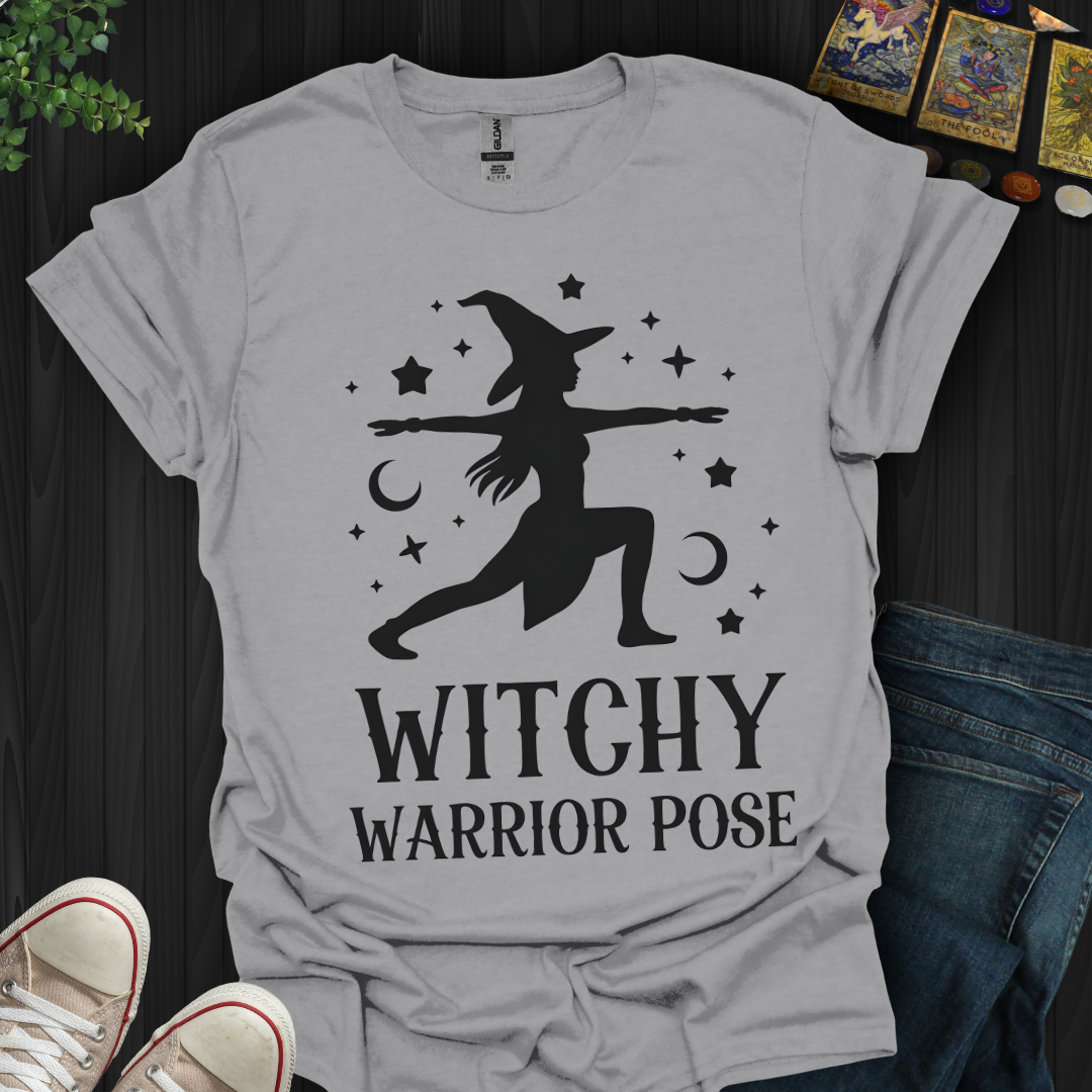 Witchy Warrior Pose T-Shirt