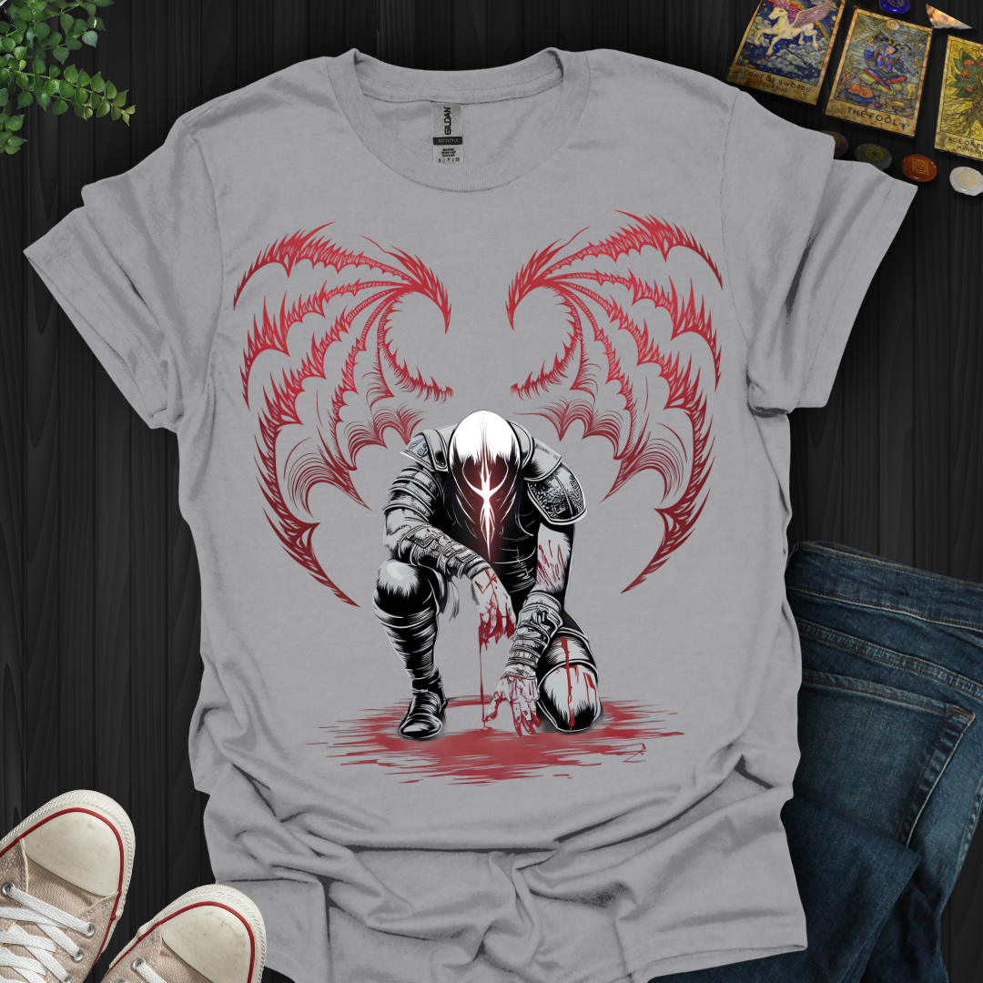 Fallen, Not Defeated – Lilith’s Warrior T-Shirt