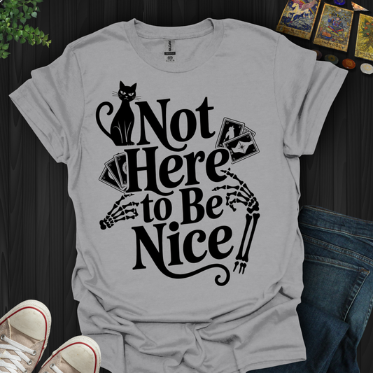 Not Here to Be Nice T-Shirt