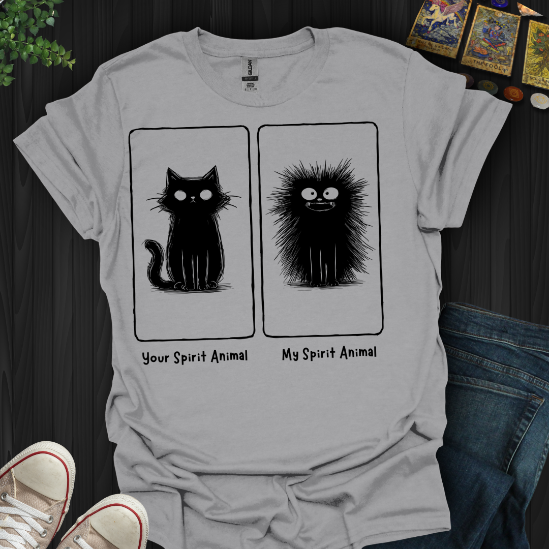 Your Spirit Animal vs. My Spirit Animal T-Shirt