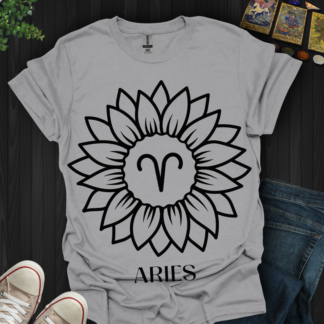 Aries Sunflower T-Shirt