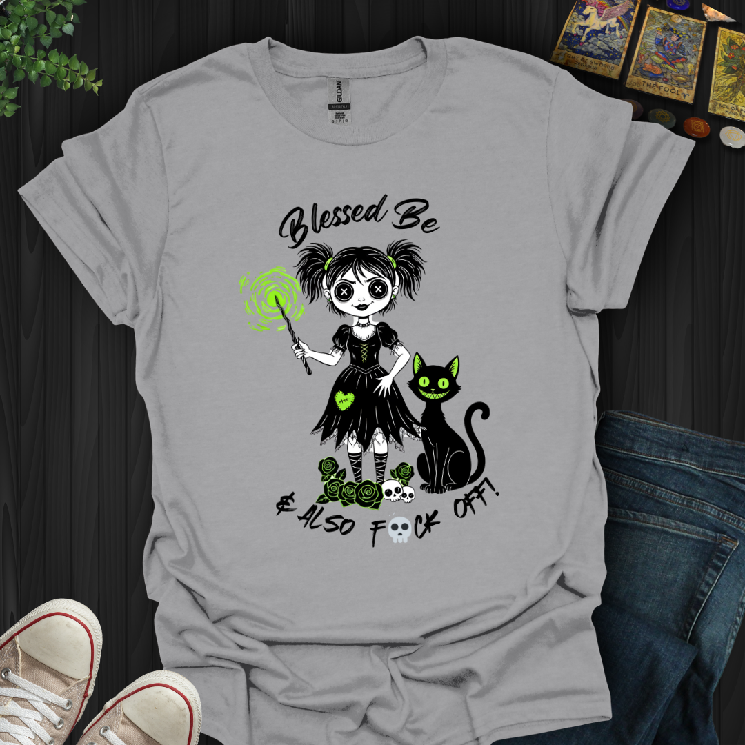 Blessed Be And F- Off  T-Shirt