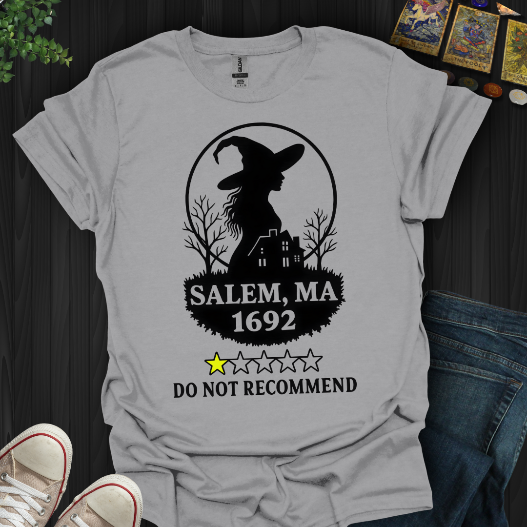 Salem, 1692 – One Star Review T-Shirt