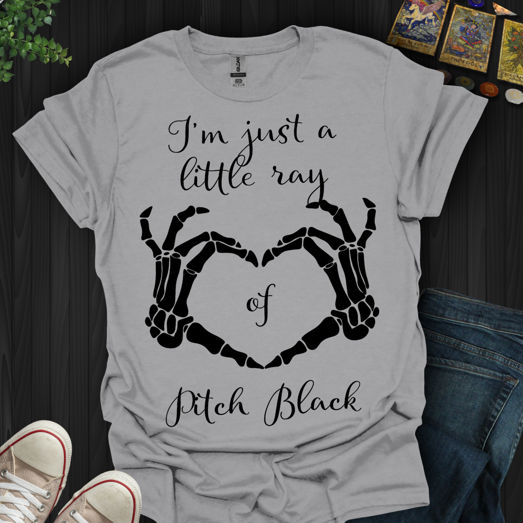 Little Ray Of Pitch Black (black) T-Shirt