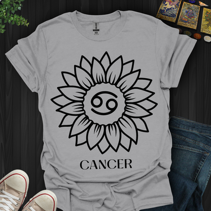 Cancer Sunflower T-Shirt
