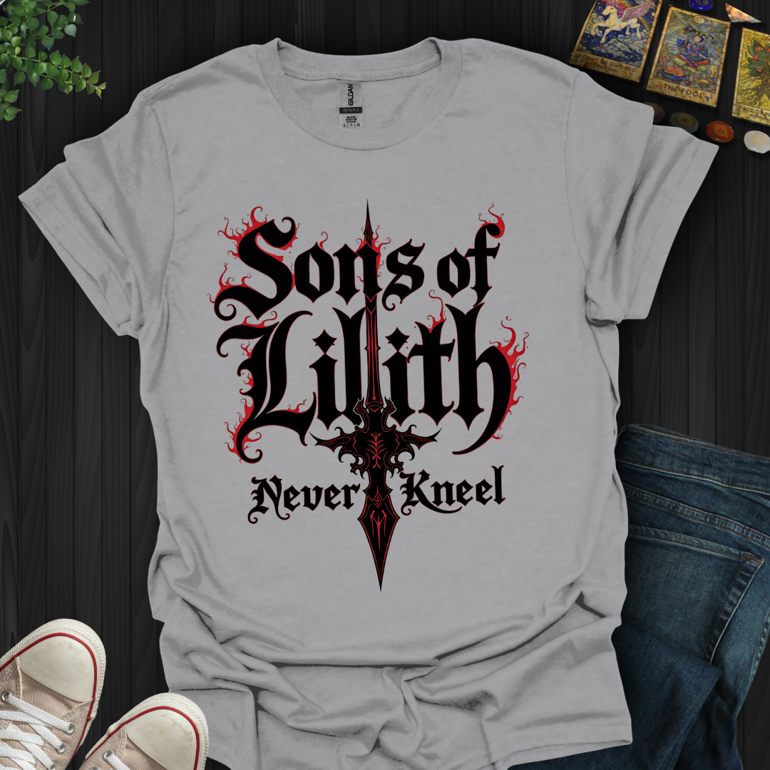 Sons of Lilith- Never Kneel T-Shirt