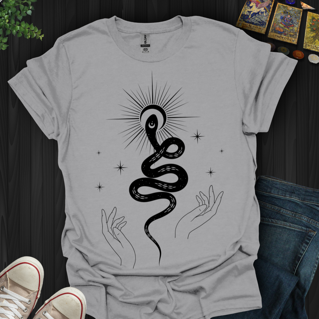 Celestial Hands and Snake T-Shirt