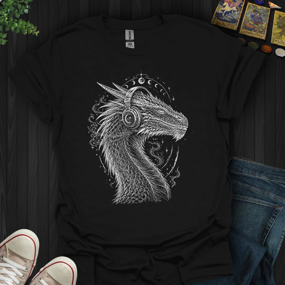 Headphones Dragon- T-Shirt