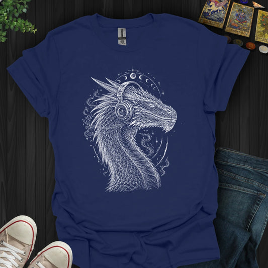 Headphones Dragon- T-Shirt