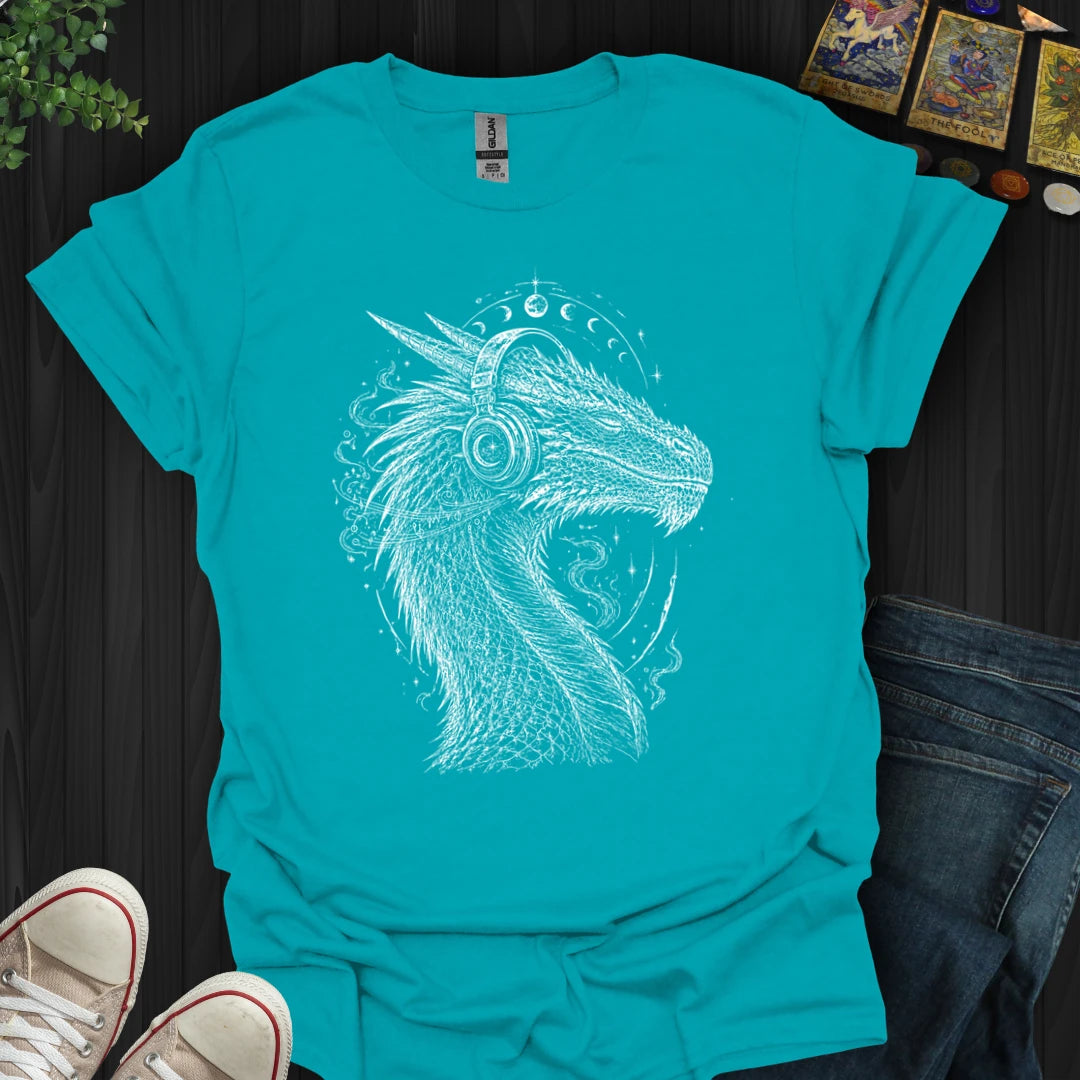 Headphones Dragon- T-Shirt