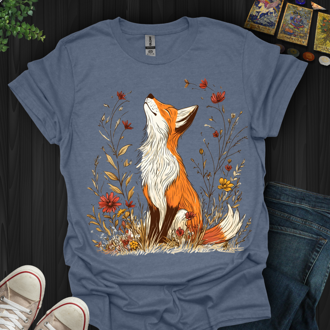 Boho Enchanted Fox T-Shirt